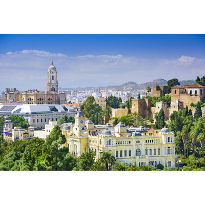 " Malaga, Spain Cityscape "