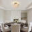 4-Light Gold Flush Mount Ceiling Light With A Cluster Of Iridescent Glass Globes-1155969505-1153199983