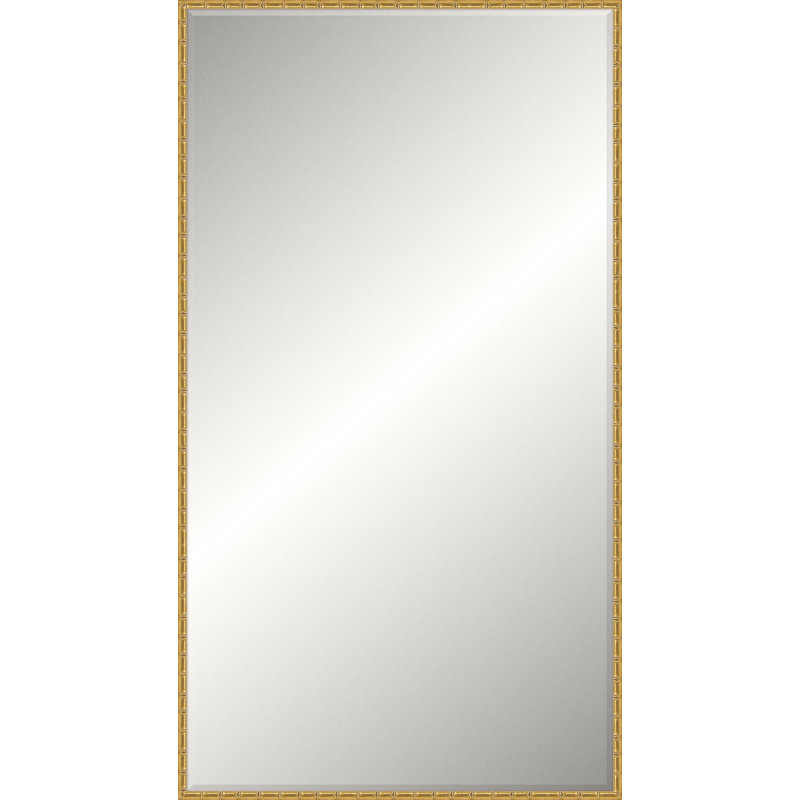 Adelaide Solid Wood Beveled Mirror, Rectangle, 49.75" x 37.75"