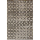 Modern One-of-a-Kind Rectangle 6' X 9'1" Hand Knotted Area Rug