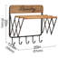 Retractable Wall Mounted Racks, 3 Bars & 5 Hooks For Drying Rack Hanging Towels Clothes Save Space Perfect For Laundry Room, Bathroom, Wall Decor