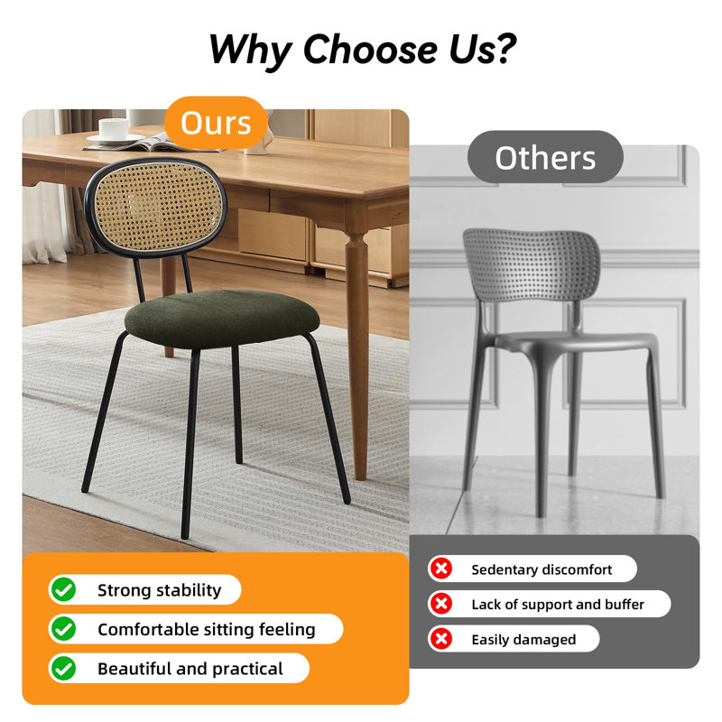 Side Chair, Dark Green