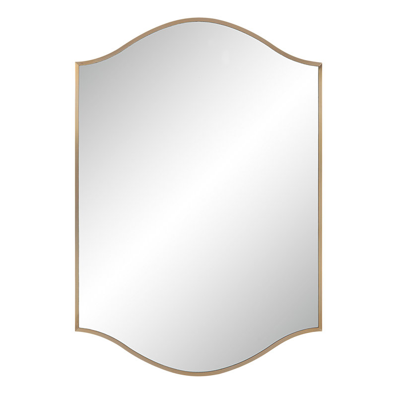 Lewys Stainless Steel Frame Arch Mirror