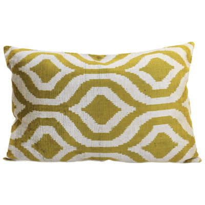 Housse et insert de coussin en velours Flaxen