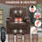  Chenille Power Lift Recliner Chair, Warm Brown, Overstuffed Wide Seat with Massage and Heat for Elderly Living Room Use-237633089