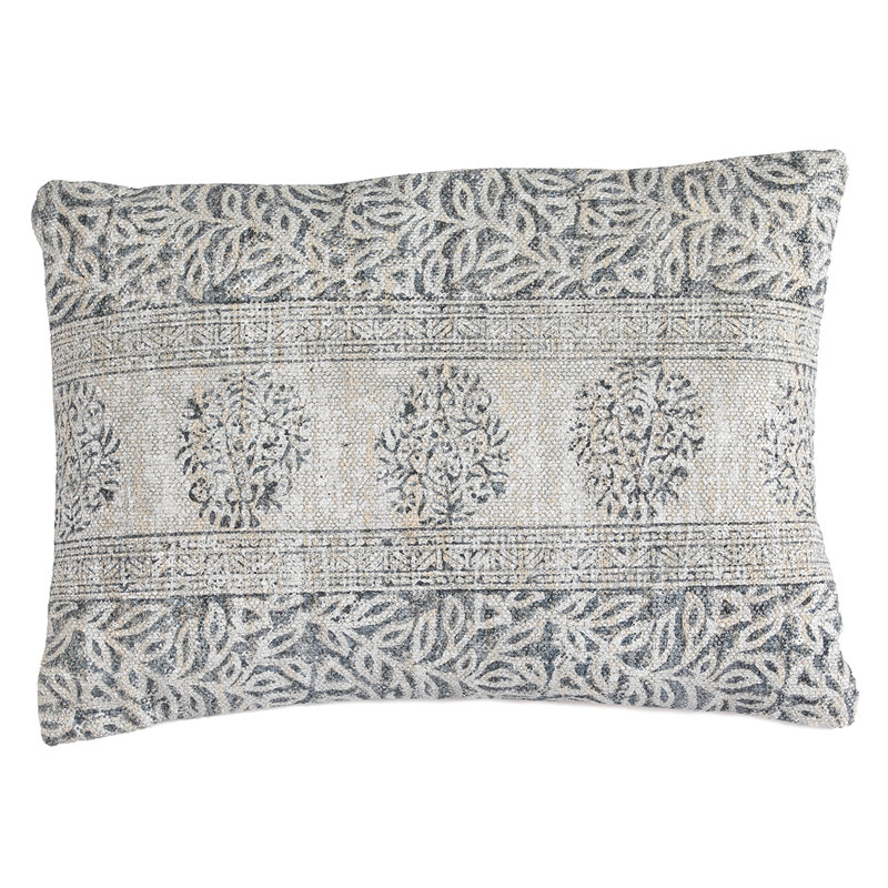 Deepa Rectangular Cotton Pillow Cover & Insert