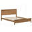 Solid Wood Platform Bed with Sturdy Wooden Slats Support-40463870-40463841