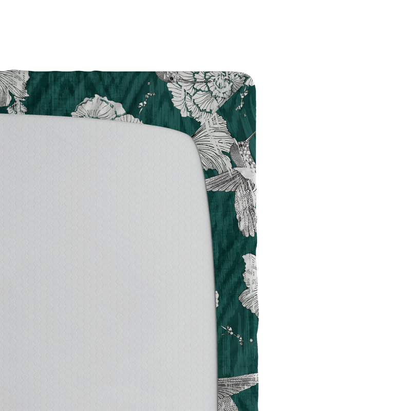Drap-housse à motif floral bohème Ambesonne, Queen Fitted Sheet
