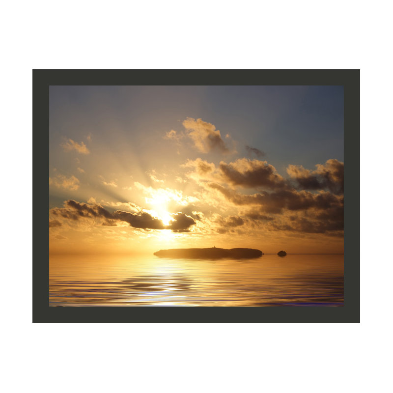 Sea Sunset 270cm x 350cm Wallpaper, 200 cm L x 154 cm W