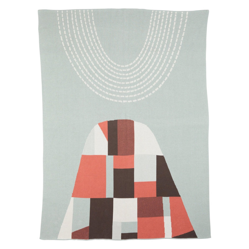 Arches Throw Blanket, Reef