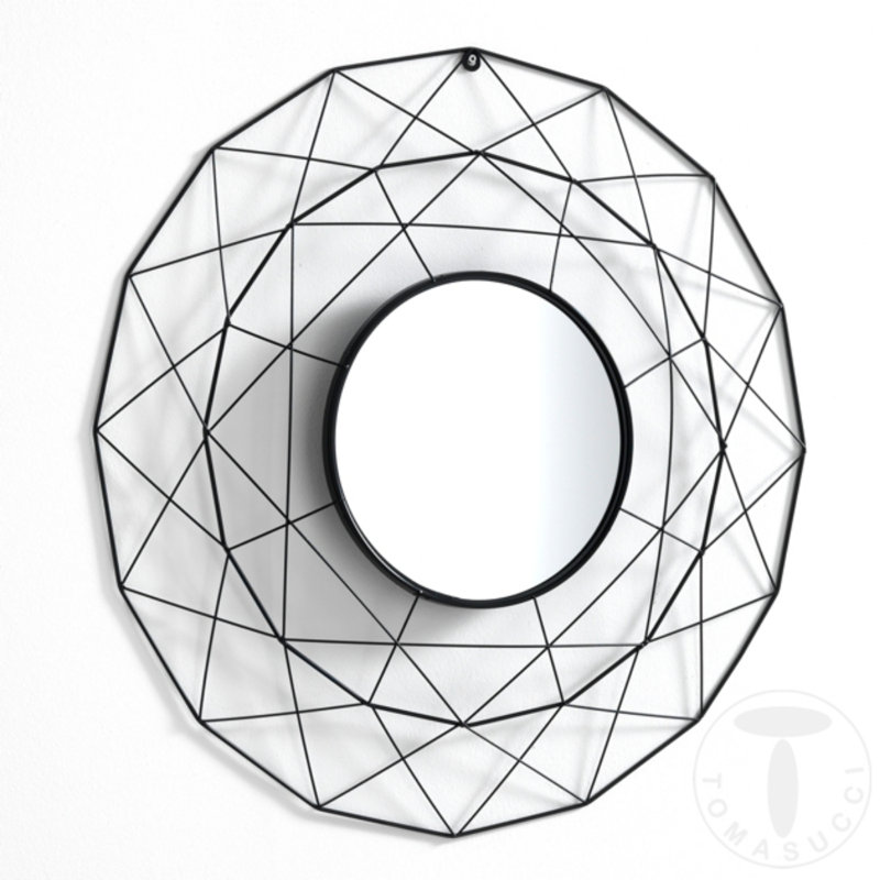 Shuff Metal Flat Wall Mirror