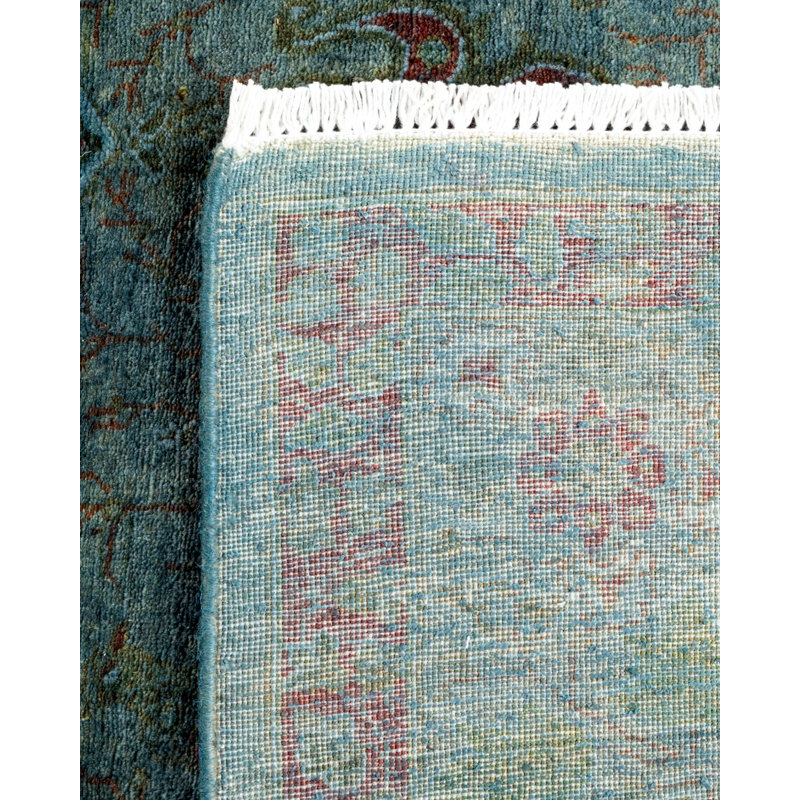 Fine Vibrance One-of-a-Kind 4' 2" X 6' 0" Hand Knotted Area Rug