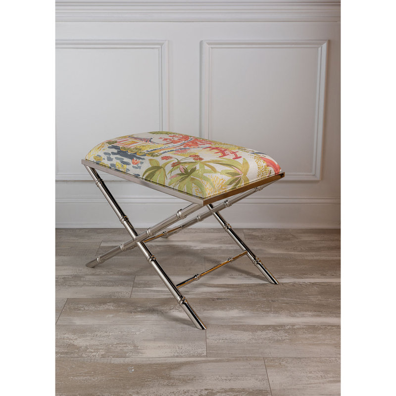 Lauderdale Brass Imperial Summer Bench, Nickel