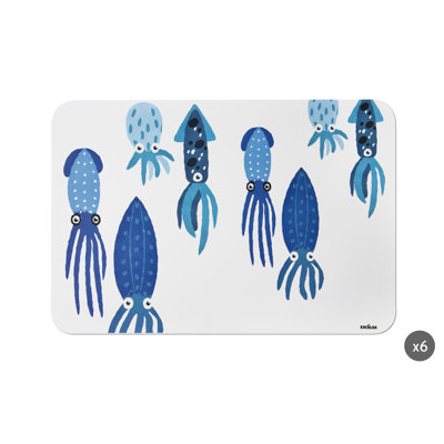 Squid No Pattern Placemat