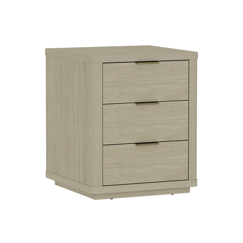 20" Nightstand (3-Drawer), Natural
