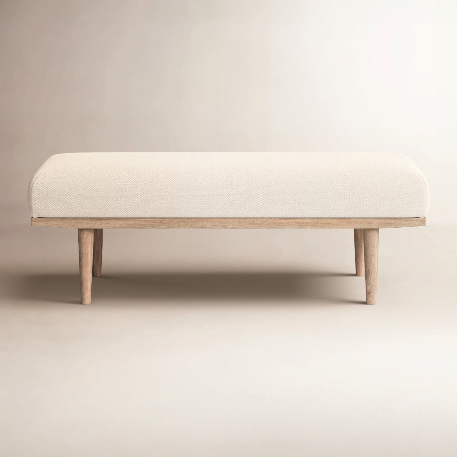 Thorin Bench, Brown, Beige