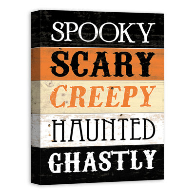 " Halloween Adjectives "