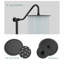 Pomme de douche 5 fonctions 10 po-64744706