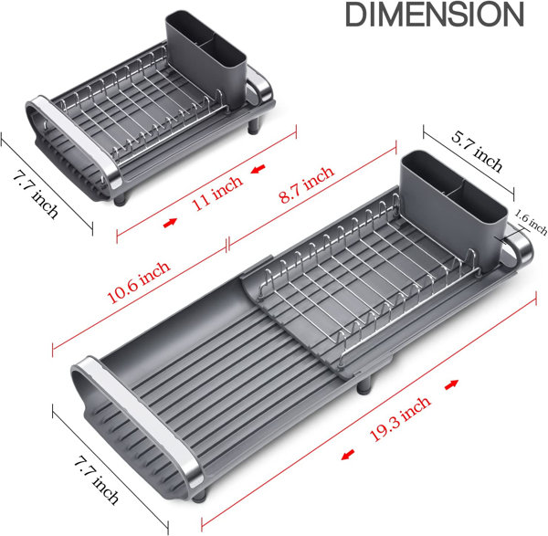 Rebrilliant Lole Metal Dish Rack