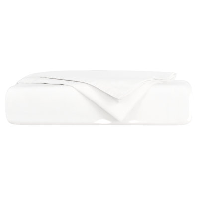 Ensembles de draps-housses 100% coton tissé en percale, 400 fils au pouce carré, certifié GOTS, lisse et évacuant l'humidité