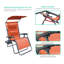 Fauteuil inclinable zéro gravité Ragland-31380215
