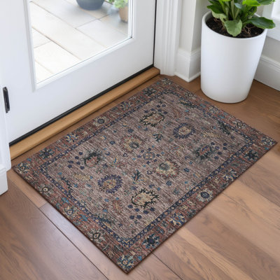 Tapis moka Xhevrie intérieur / extérieur lavable à la machine