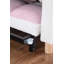 Canapé-lit convertible, chaise réglable avec coussin, chaise multifonctionnelle, rose et blanc-924151122
