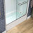 Double Sliding Tub Door 56-60" Width x 60"Height with 1/4"(6mm) Clear Tempered Glass-122721551