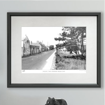 Valley, The London Road 1949 by Francis Frith - Single Picture Frame Print