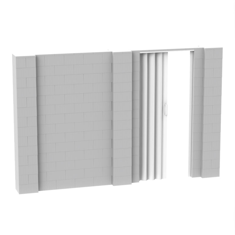 Ensemble mural bloc géant, Translucide, 132"