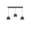 Luminaire suspendu linéaire à 3 lumières pour îlot de cuisine Portishead-1411222395
