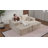 Nathasa 74.56" Upholstered Boneless Sleeper Sofa Bed with Pillow, No Assembly Required, Modern Compression Couch with Dual Mattress for Living Room-805430370