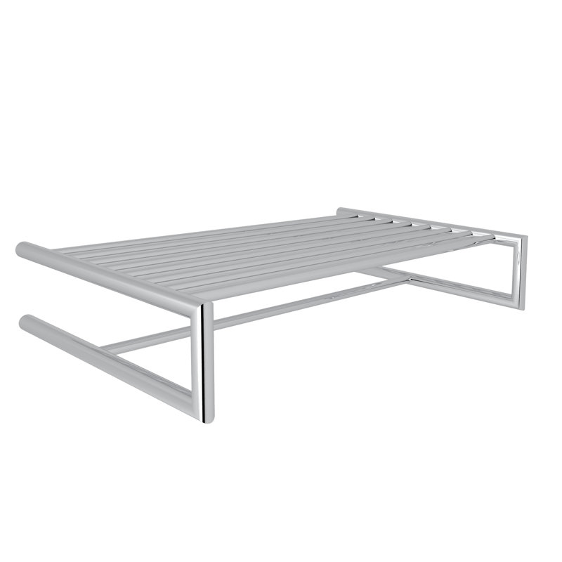 Lombardia® 24" Wall Mount Towel Shelf, Polished Chrome
