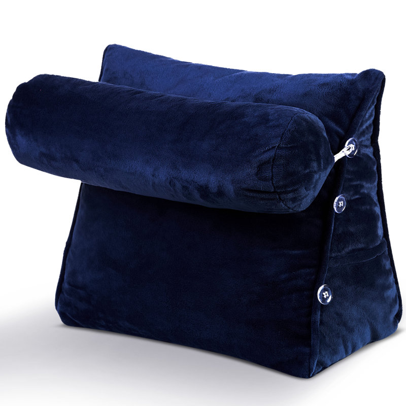 Housse et insert de traversin , Bleu marine