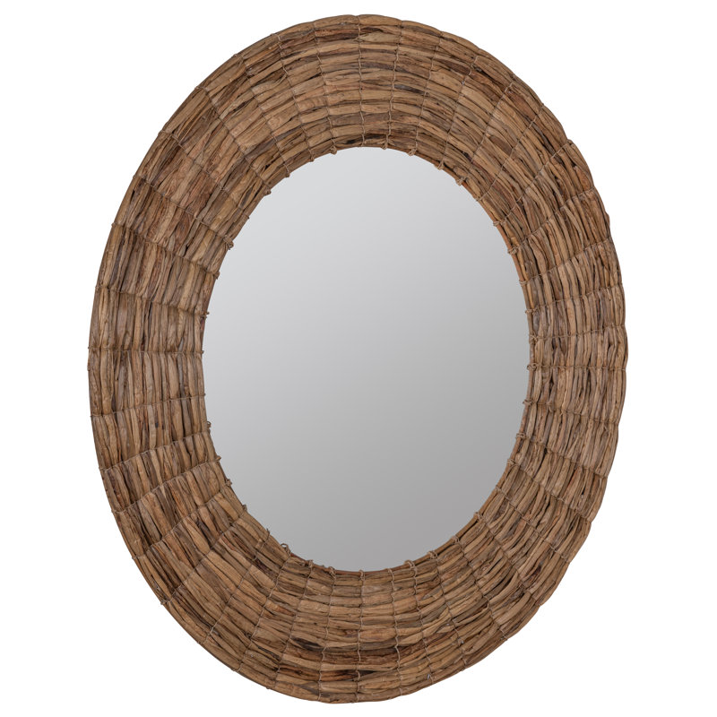 Hineefah Flat Jute Mirror