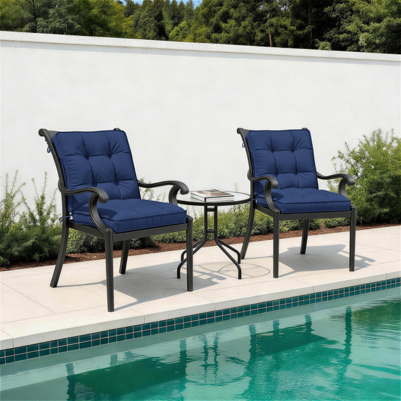 Outdoor/Indoor Seat / Back Cushion, Blue