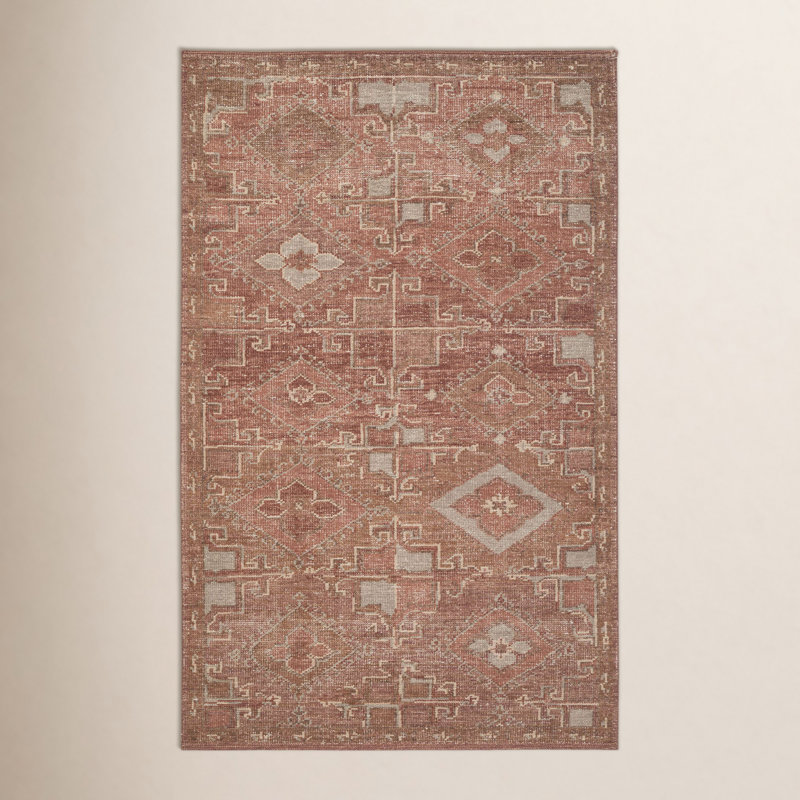 Maeve Hand Knotted Wool Zaynab Rug, Rectangle 7'9" x 9'9"