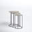 Adelaide Aluminum Top Nesting Tables End Table