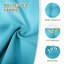 2 pièces de coussins de chaise épais et coussins de 4 po pour l'intérieur et l'extérieur avec sangles-1787822972