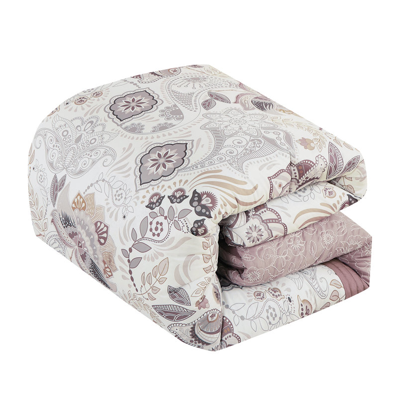 Keawe  Luxury Comforter Set, King Comforter + 6 Additional Pieces