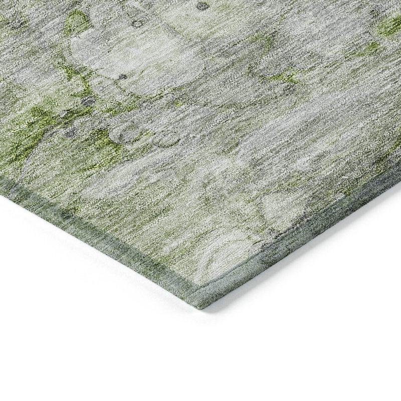 Raymar Washable Abstract Indoor / Outdoor Rug, Rectangle 3' x 5'