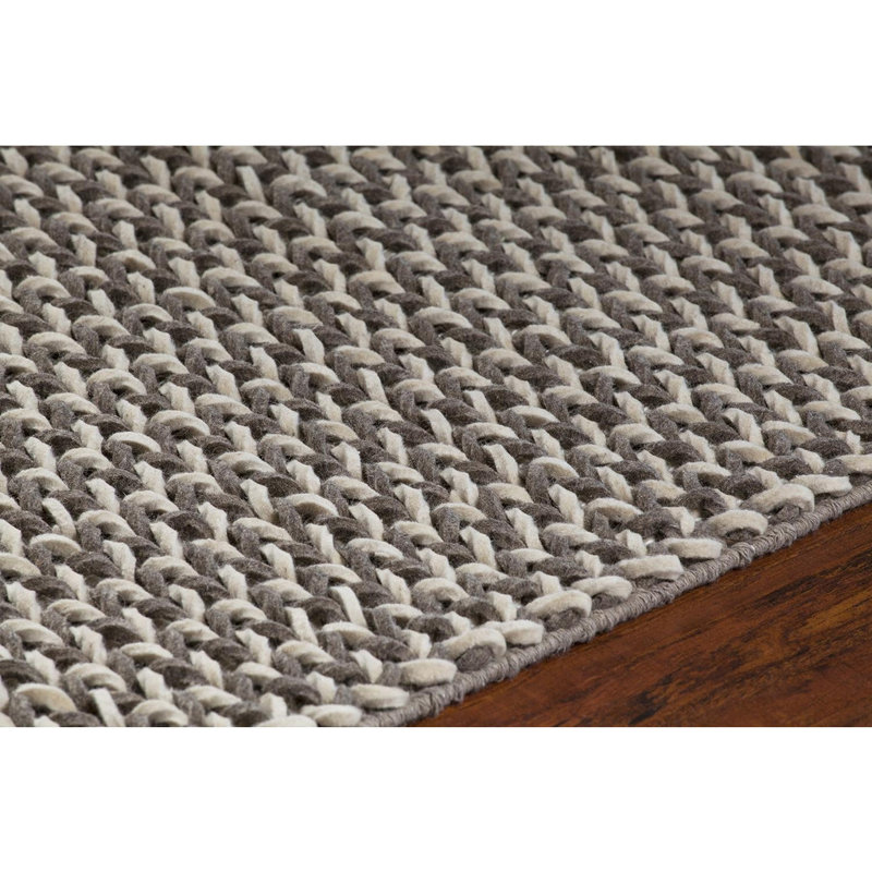 Milano Zigzag Rug, Gray, Rectangle 5' x 7'6"