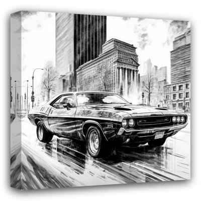 " Classic Dodge Charger II " by Maki