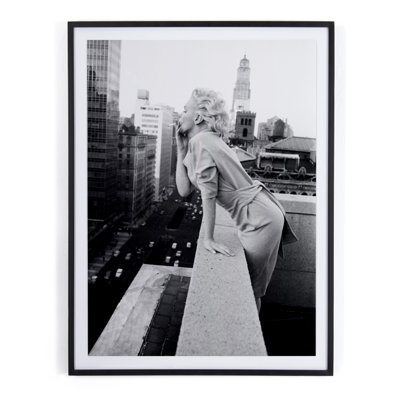 Marilyn on the Roof II Framed Photographic Print