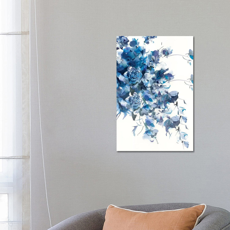 Slate Aegean by Gosia Gregorczyk - Wrapped Canvas Gallery-Wrapped Canvas Giclée, 66.04 cm H x 45.72 cm W x 1.91 cm D