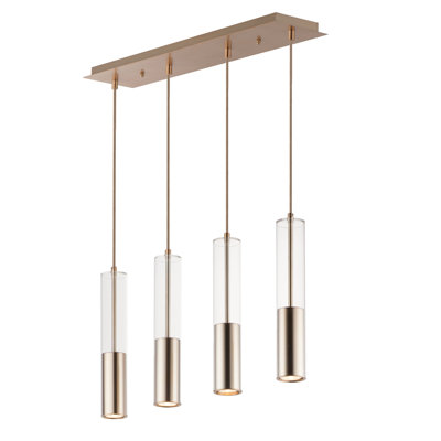 Luminaire suspendu torche linéaire