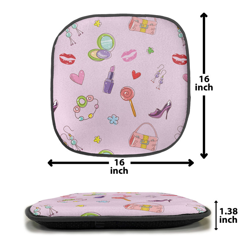 Outdoor 1.38'' Dining Chair Seat Cushion