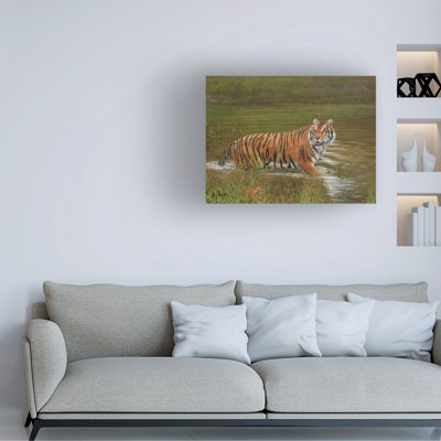 David Stribbling Cooling Off  Canvas Art