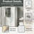 Tall Bathroom Floor Storage Cabinet-494500552