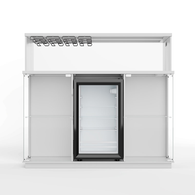45 cm Bar Cabinet Bar Cabinet, White